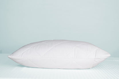 Combo protector de almohada PVC + Acolchado 144 hilos